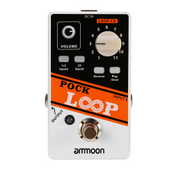 Изображение AMMOON POCK LOOP Looper педаль эффектов для электрогитары / баса