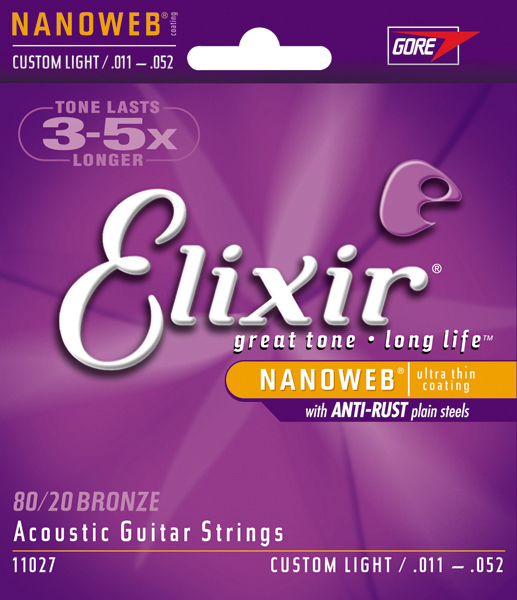 Изображение ELIXIR 11027 011-052 Струны для акустической гитары
