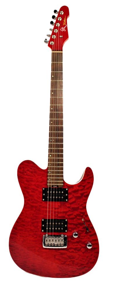 Купить электрогитару б у. Телекастер гитара красный. Grass roots Red Telecaster.
