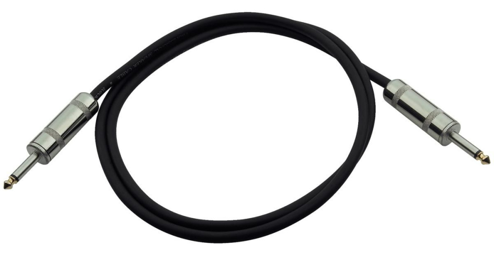 Изображение Rockcable RCL30400 D8 шнур акустический моно джек <=> моно джек, 2 х 1,5 мм², 1.5 метра