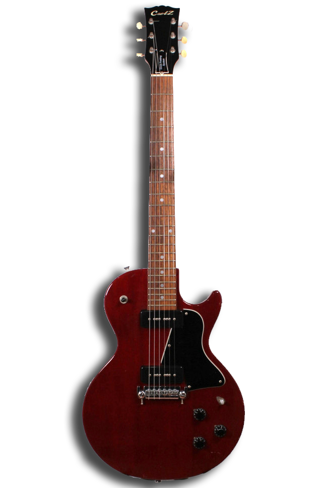 Изображение CoolZ Les Paul Japan Электрогитара б/у, s/n G070125, SS, красный, черный пикгард