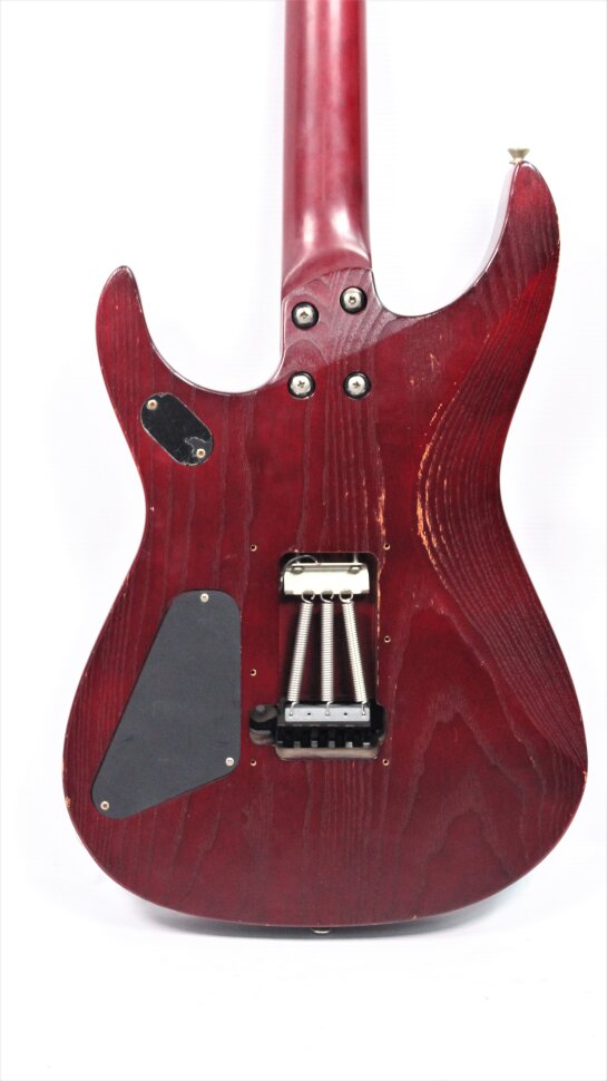 Изображение FERNANDES FR-95 PT Электрогитара Б/У, DiMarzio Evolution, Бордовый, FRose,  ReverseHead, Japan