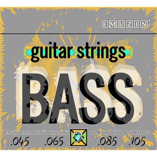 Изображение EMUZIN 4F45-105 045-105 Струны для бас-гитары