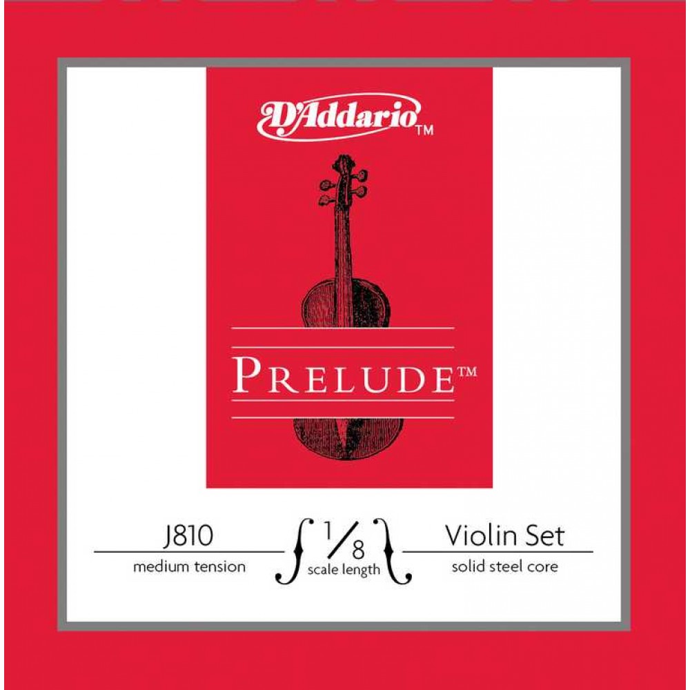 Изображение D`ADDARIO J810-3/4M PRELUDE Комплект струн для скрипки
