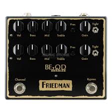 Изображение Friedman BE-OD Deluxe Педаль гитарная Distortion, Черная