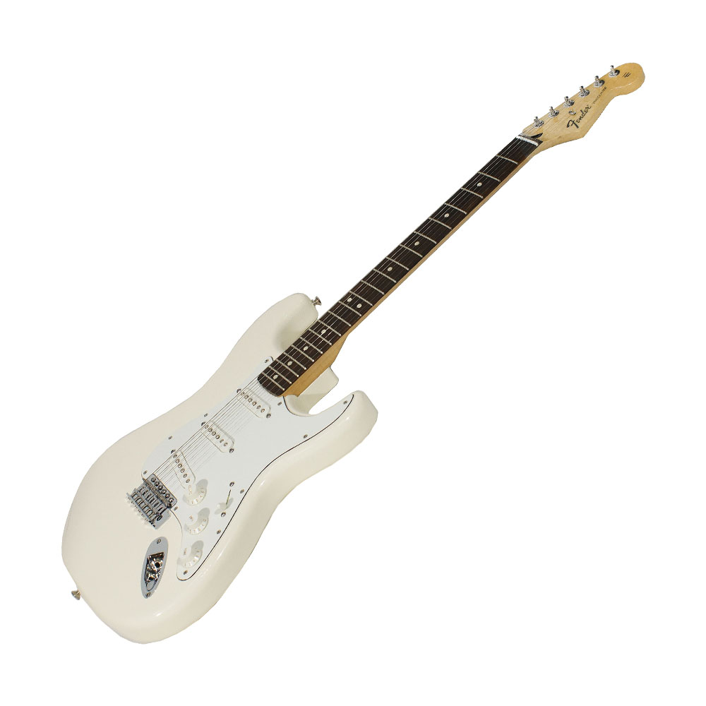 Изображение FENDER STANDARD STRATOCASTER RW Arctic White MEXICO Электрогитара