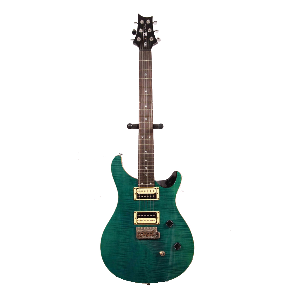 PRS SE Custom 24 Korea Электрогитара Б/У, s/n J18432, зеленый + ЧЕХОЛ Изображение PRS SE Custom 24 Korea Электрогитара Б/У, s/n J18432, зеленый + ЧЕХОЛ