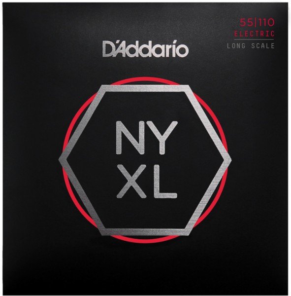 Изображение D`ADDARIO NYXL55110 NYXL 055-110 Комплект струн для бас-гитары