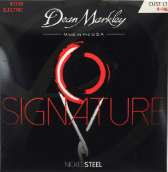 Изображение Dean Markley DM2508 Signature Cust LT Комплект струн для электрогитары 009-046, никелированные