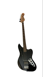 Изображение Squier by Fender Vintage modified Jaguar Bass 2012 Бас-гитара Б/У с/н ICS12090845, H, Black