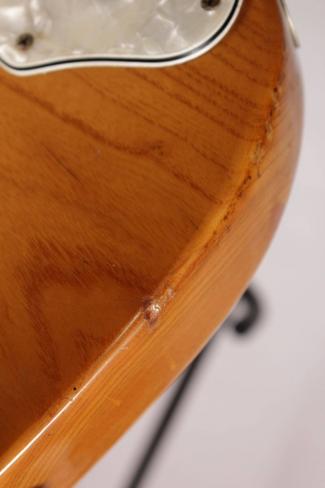 Fender Telecaster Thinline USA 1974, Электрогитара Б/У, s/n 561528, HH, цвет натуральный Изображение Fender Telecaster Thinline USA 1974, Электрогитара Б/У, s/n 561528, HH, цвет натуральный