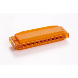 Изображение HOHNER Translucent Orange (M1110O) - губная гармоника детская, тональность C, цвет прозрачный оранже
