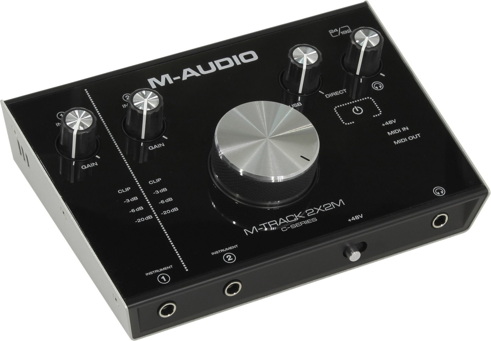 Изображение M-AUDIO MTrack 2X2M Внешний USB-аудиоинтерфейс