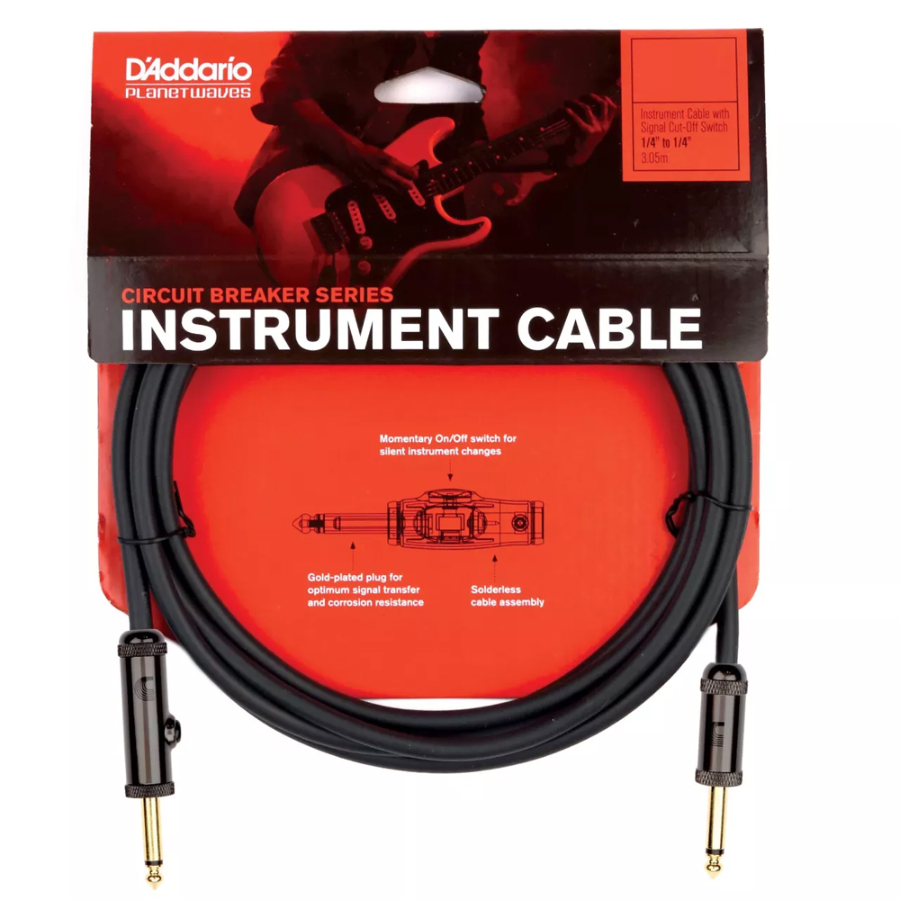 D`ADDARIO PW-AG-30 Шнур Jack-Jack с выключателем 9,15 м. Изображение D`ADDARIO PW-AG-30 Шнур Jack-Jack с выключателем 9,15 м.