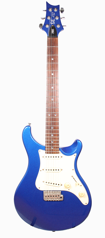 Изображение PRS SE EG 2004 Korea Электрогитара б/у, s/n E06554, SSS, Синий, Белый пикгард + Чехол