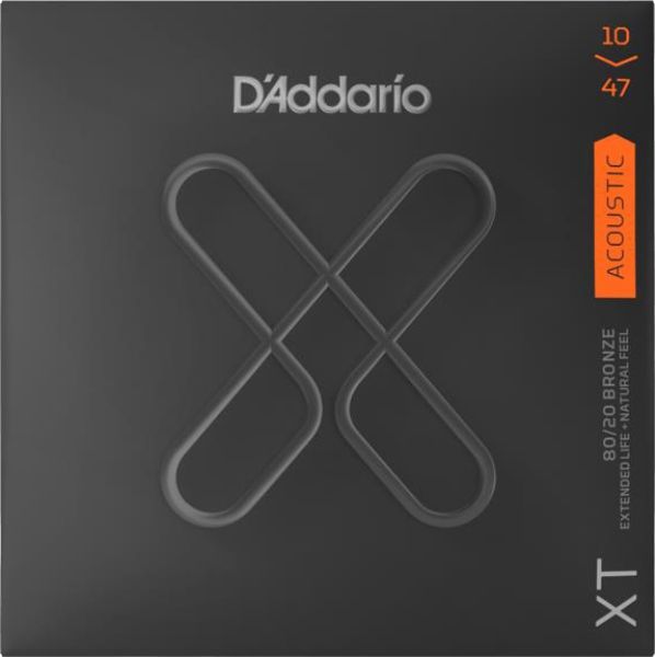 D`ADDARIO XTABR1047 010-047 Струны для акустической гитары Изображение D`ADDARIO XTABR1047 010-047 Струны для акустической гитары