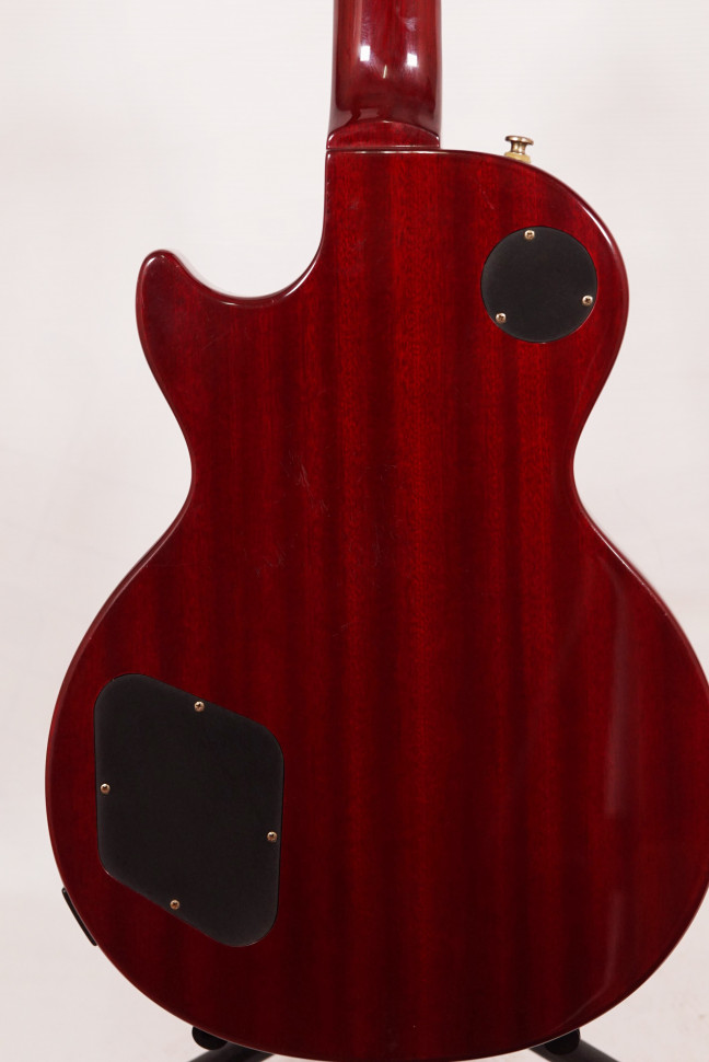 Изображение Epiphone Les Paul SPECIAL Электрогитара Б/У, s/n u06063810, P90, красный, черный пикгард