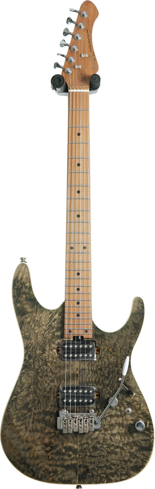 Изображение SQOE SEIB950BK Электрогитара, цвет: чёрный и серый