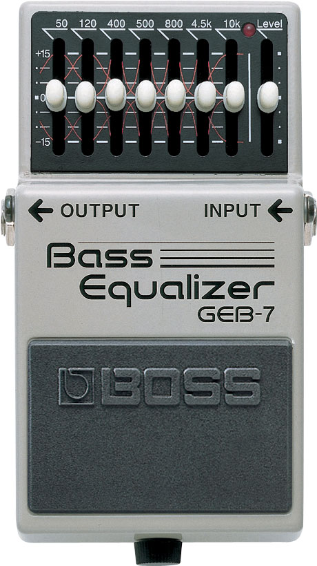 Изображение BOSS GEB-7 Педаль бас-гитарная Equalizer