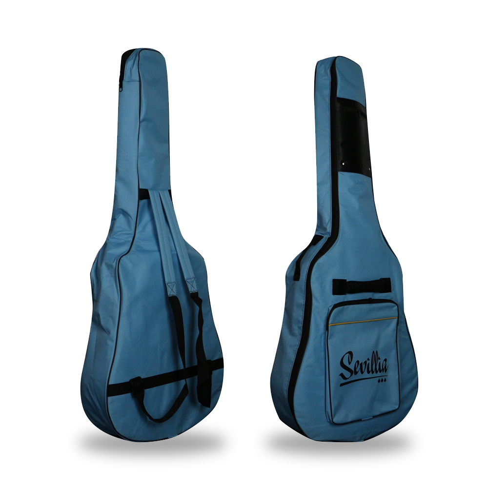 Изображение Sevillia GB-A41 BL Универсальный чехол для классической и акустической гитары 41" Голубой