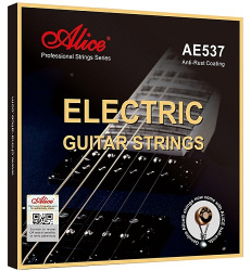 Изображение ALICE AE537-L Комплект струн для электрогитары 010-046, сплав железа, Light