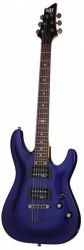 Изображение SCHECTER SGR C-1 EB Гитара электрическая, 6 струн, корпус липа, гриф клен, лады 24 Medium, синий