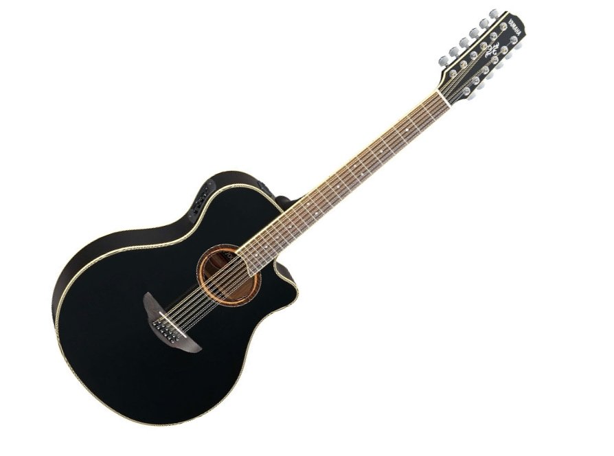 Изображение 12-струнная акустическая гитара YAMAHA APX700II-12 BLACK