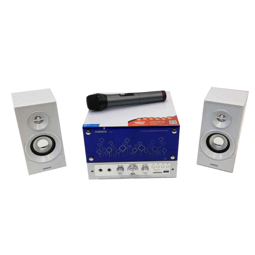 MALATA M23 Комплект сафвуфер + 2 колонки, bluetooth, USB Изображение MALATA M23 Комплект сафвуфер + 2 колонки, bluetooth, USB