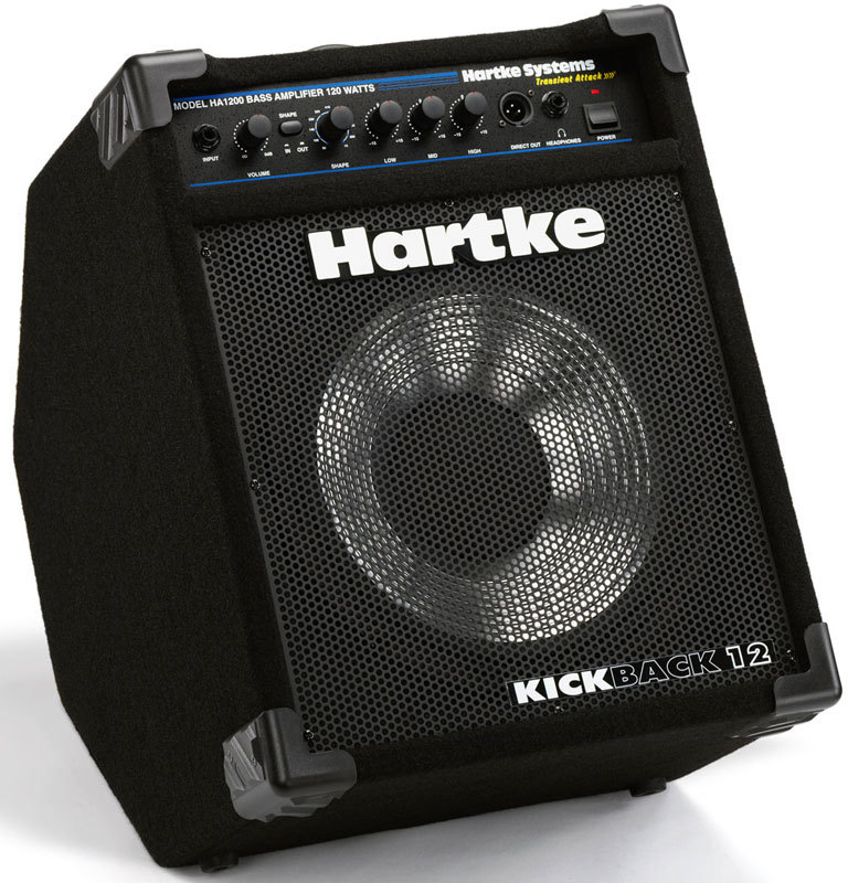 Изображение HARTKE KICKBACK12 басовый комбоусилитель 1х12'' алюмин. драйвер, 120 ватт