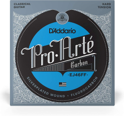 Изображение D`Addario EJ46FF Струны для классической гитары Pro Arte Carbon/Dynacore, Hard Tension