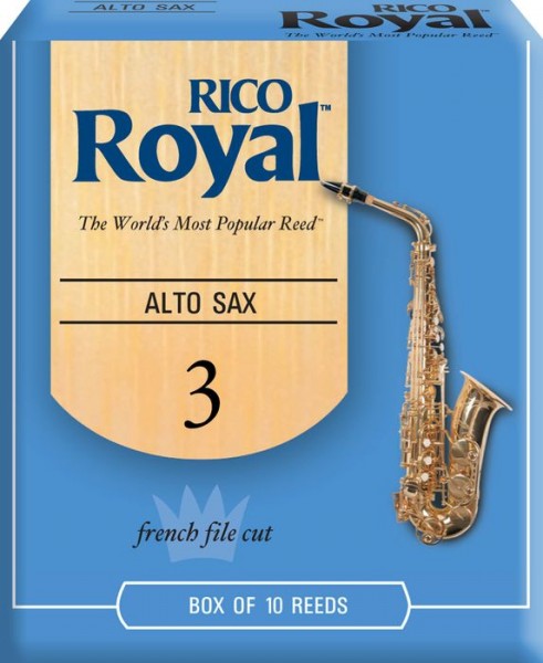 Изображение RICO RIB1030 Трости для саксофона сопрано Royal 3