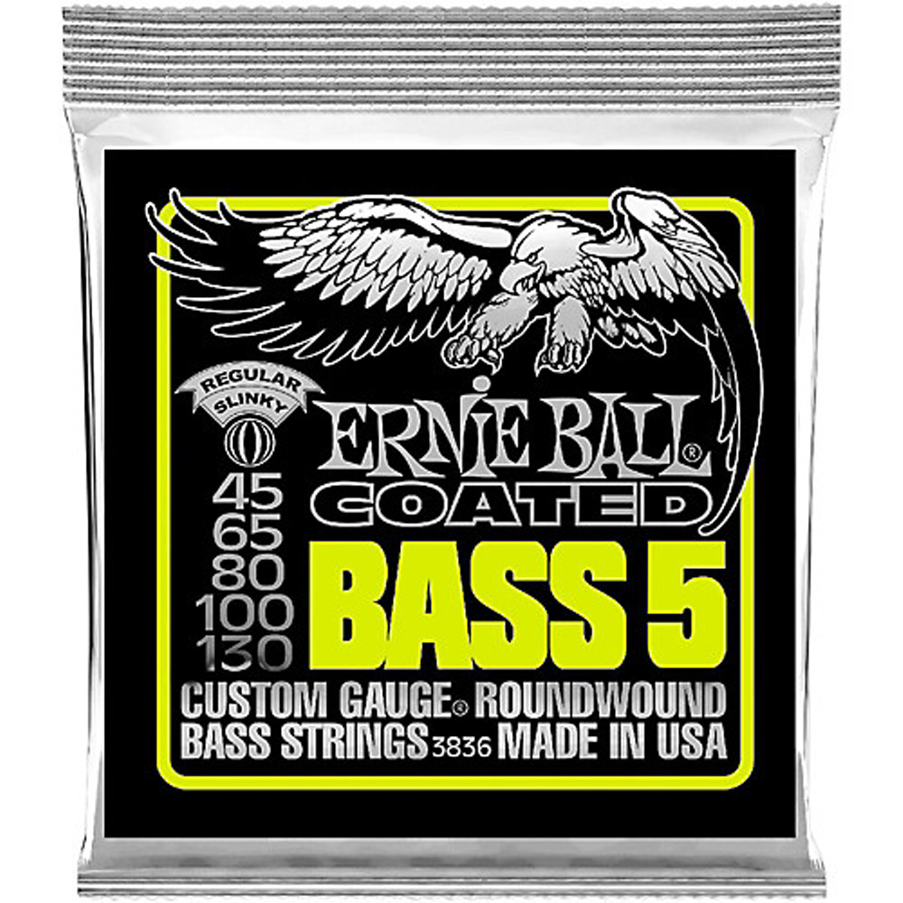 ERNIE BALL 3836 Струны для 5-струнной бас-гитары Изображение ERNIE BALL 3836 Струны для 5-струнной бас-гитары