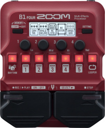 Изображение ZOOM B1 FOUR Процессор эффектов для бас-гитары