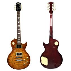 Изображение TOKAI Love Rock Les Paul Standard Электрогитара Б/У, санберст, волнистый клен, гриф вклеен, Korea