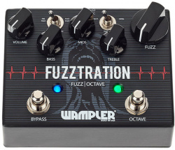Изображение WAMPLER FUZZTRATION Гитарная педаль FUZZ+OCTAVE, без блока питания