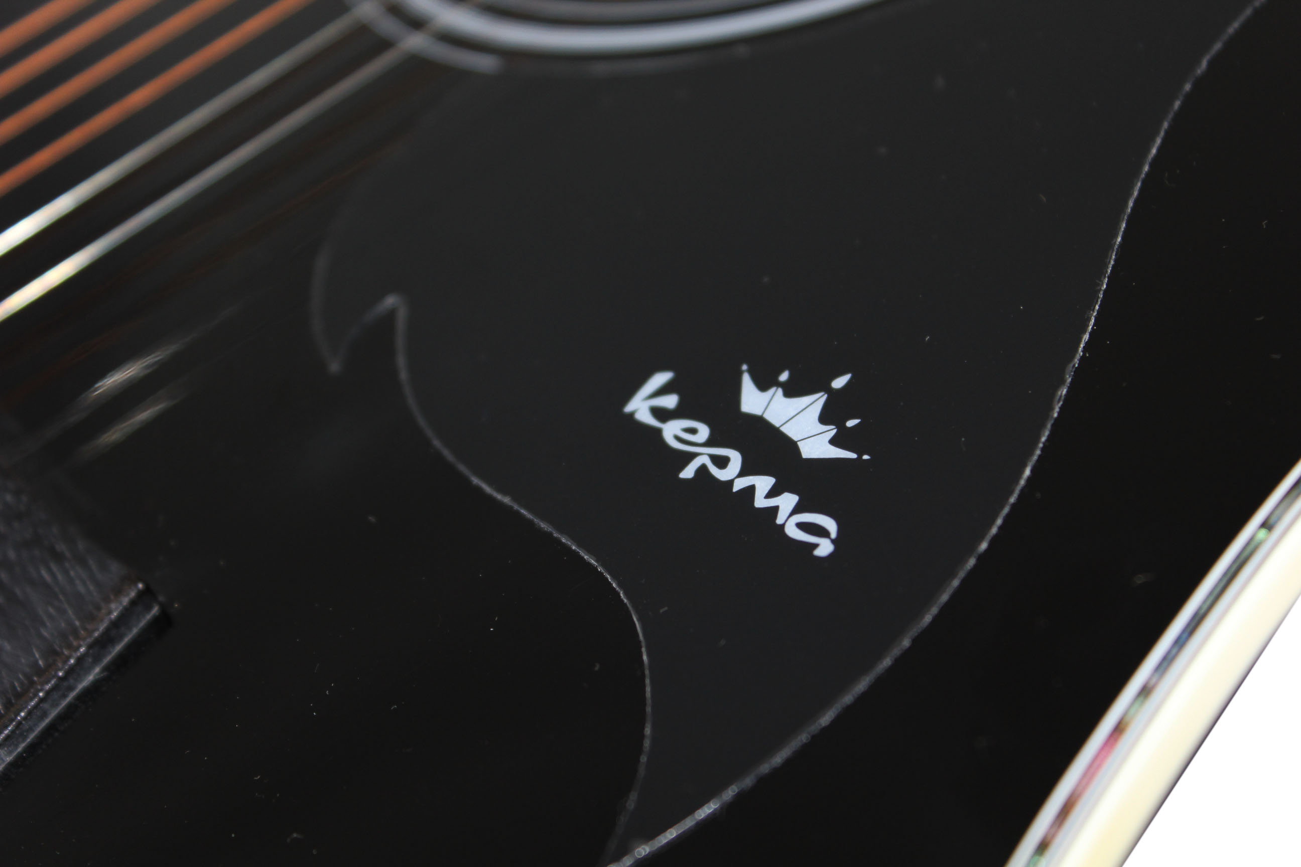 Изображение KEPMA D1CE BK Электроакустическая гитара + КАБЕЛЬ Цвет Черный