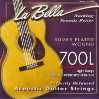 Изображение LA BELLA 700L 009-050 Струны для акустической гитары