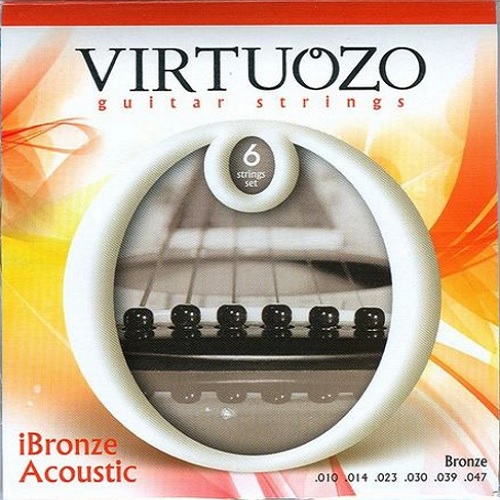 Изображение VIRTUOZO 00050 IBRONZE 010-047 Струны для акустической гитары 
