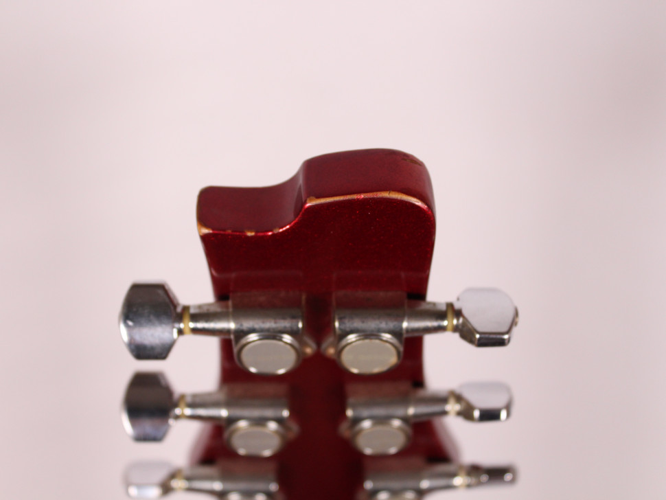 Изображение Metal Driver MD, HHH, красный металлик, s/n 906928, колки gotoh, серебристый пикгард