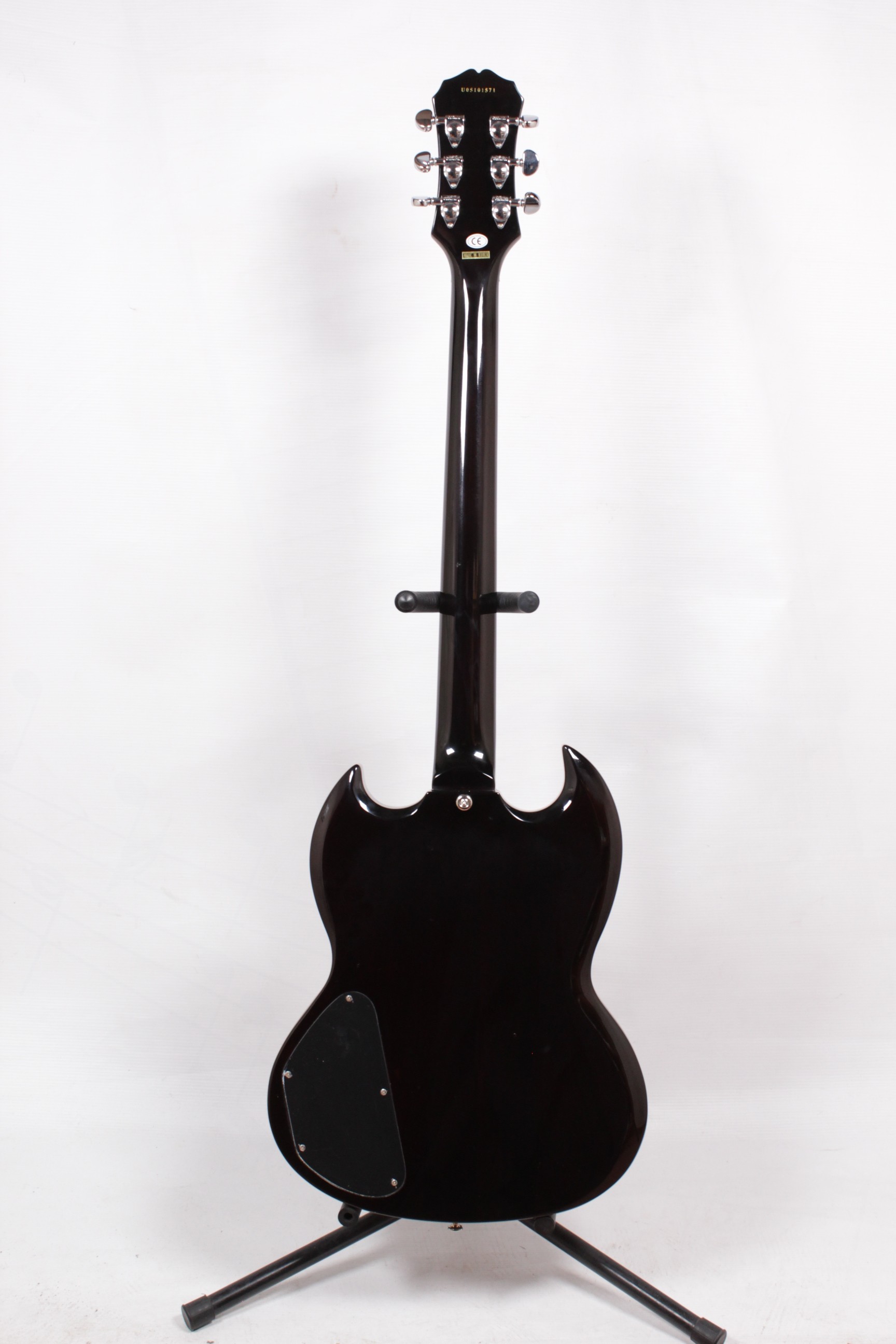 EPIPHONE SG Standard Электрогитара Б/У, sn: U05101571, санберст, волнистый клен Изображение EPIPHONE SG Standard Электрогитара Б/У, sn: U05101571, санберст, волнистый клен