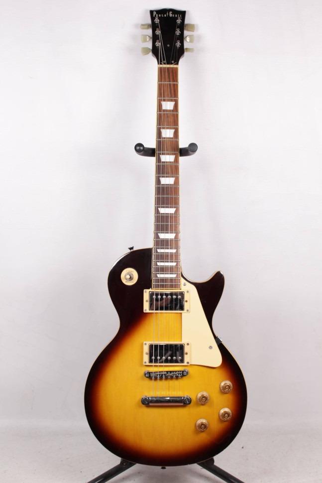 Изображение PhotoGenic Les Paul Standard Электрогитара б/у, HH, Sunburst, Кремовый пикгард