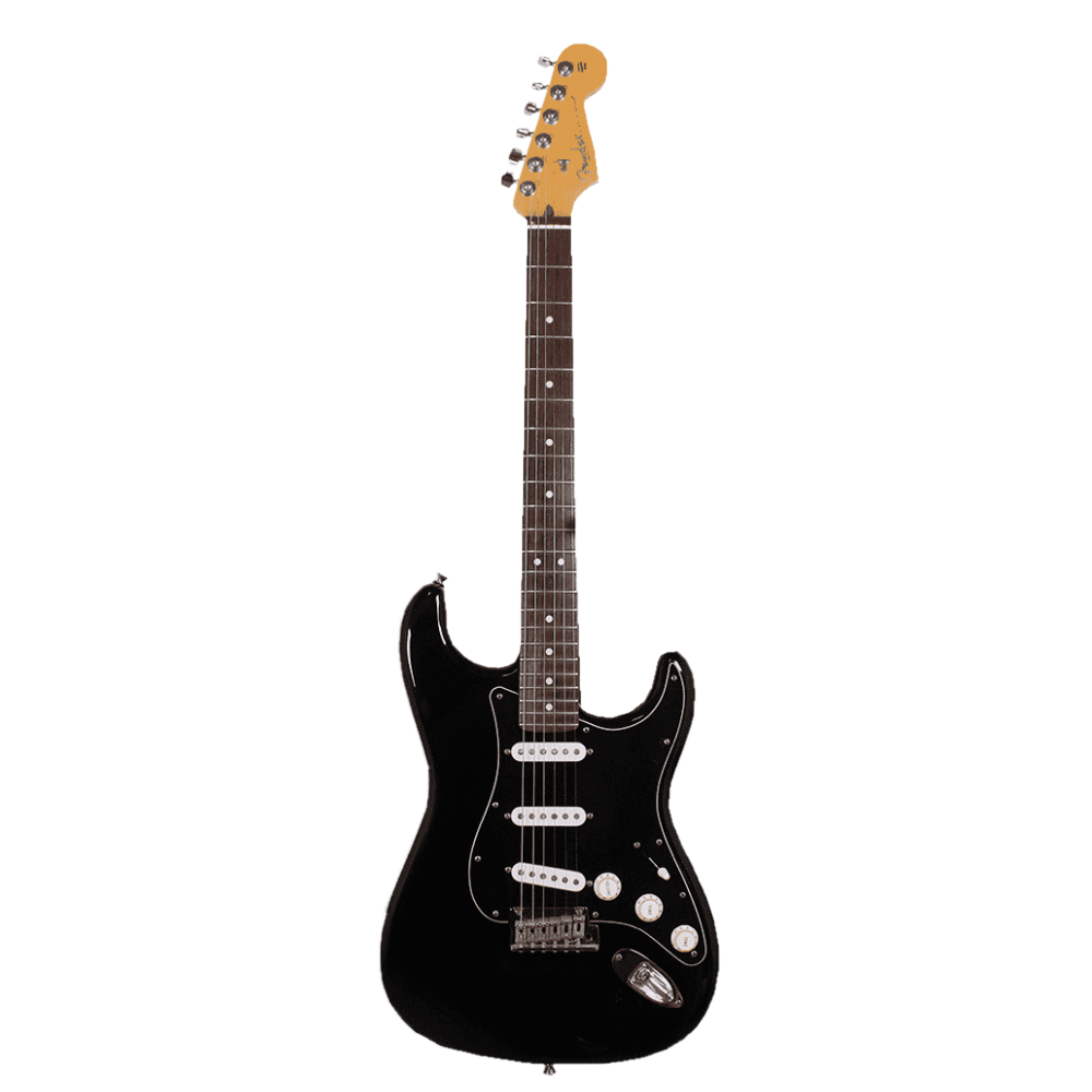 Изображение FENDER USA AMERICAN STANDART Stratocaster 2012 Электрогитара б/у, SSS, s/n US12044439, черный 