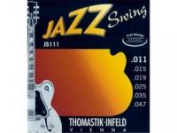 Изображение THOMASTIK JS111 Jazz Swing Комплект струн для акустической гитары, Light, сталь/никель, 11-47