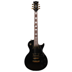 Изображение Blitz by Aria Pro II ARIA pro 2 Les Paul Электрогитара б/у, НН, s/n 41022907504черный, белый кан