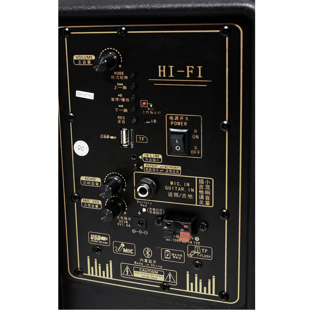 Изображение AMOI Активная акустическая система 12" 50 W + радиомикрофон