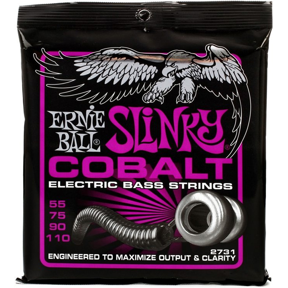 Изображение ERNIE BALL 2731 055-110 Струны для бас-гитары 