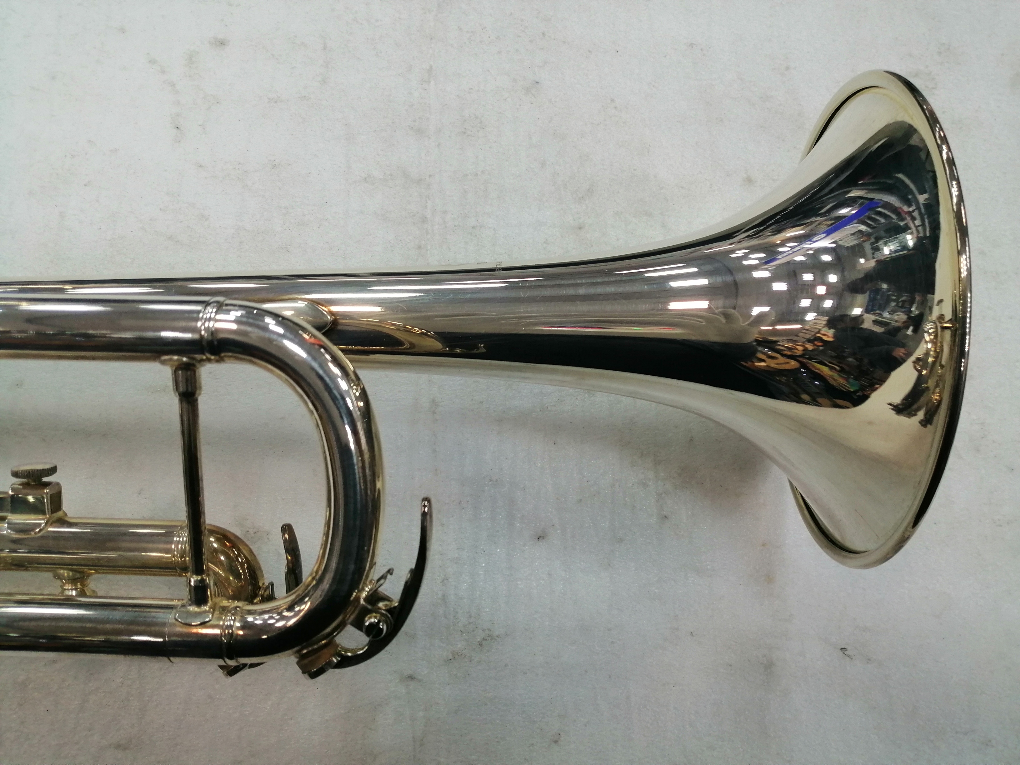 Изображение YAMAHA YTR-3335 Труба Б\У, Серебро s\n:C59440, +Кейс, салфетка, Jupiter7c, Yamaha 11B4