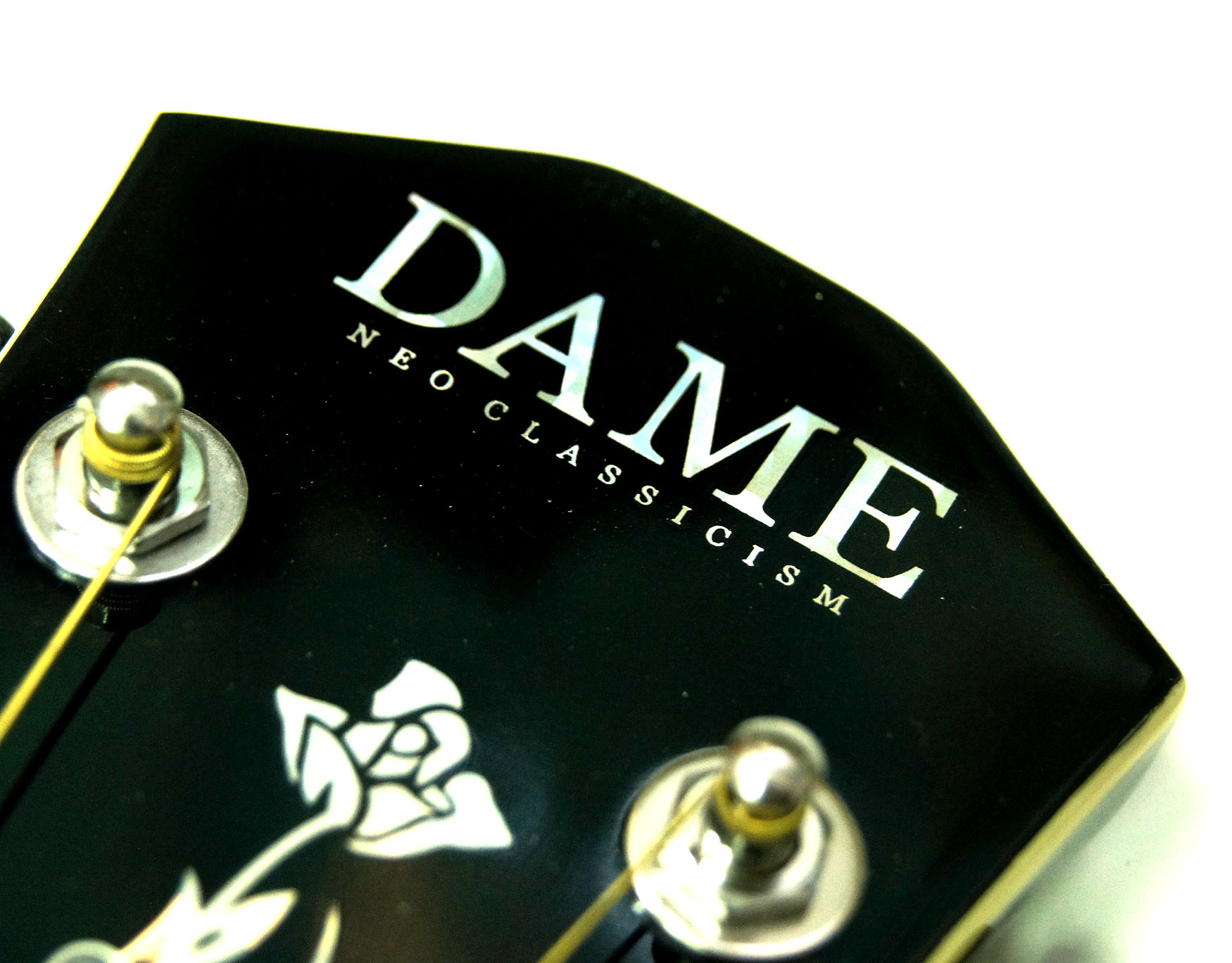 DAME 100BK Акустическая гитара, цвет черный Изображение DAME 100BK Акустическая гитара, цвет черный
