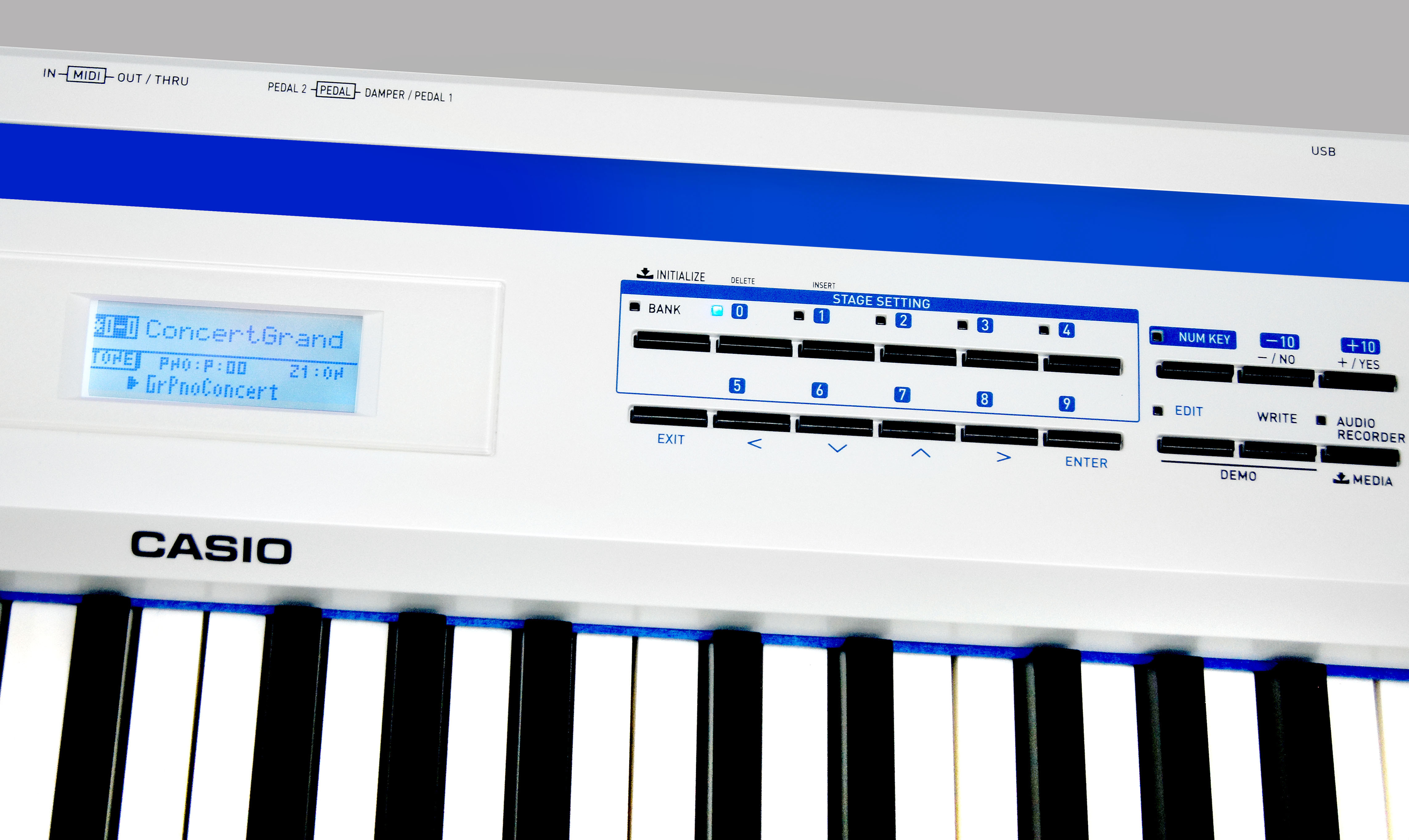 Изображение CASIO PX-5SWE Цифровое фортепиано