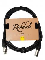 Изображение ROCKDALE MC001.10 Микрофонный кабель с разъемами XLR, 3.3 м